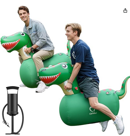 BOUNCYDINO™ — Giant Inflatable Ride-On T-Rex Hopper